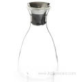 glass jug glass water pitcher for lemon or flower tea